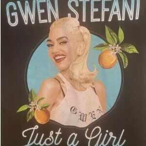 Gwen Stefani, Just A Girl, Las Vegas Residency T-shirt, Size Small, No Doubt